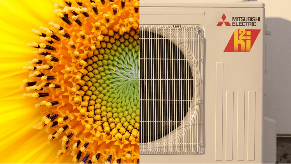 Most efficient Mitsubishi mini split: MSZ-FX12NLHZ indoor wall unit, 29.9 SEER2
