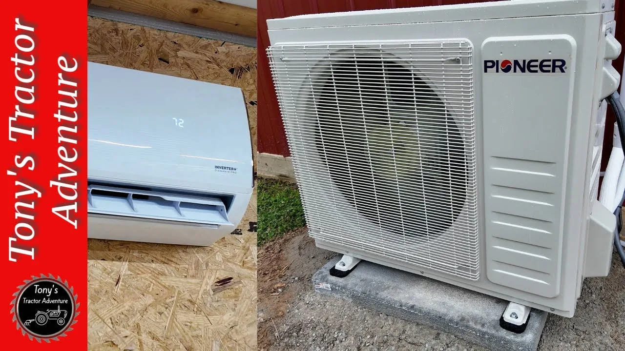 Pioneer WYS012 12,000 BTU ductless mini split indoor wall unit