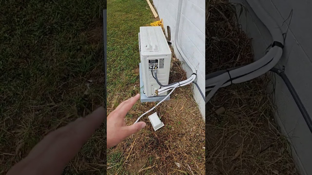 TURBRO Greenland 12,000 BTU mini-split unit shown in a YouTube owner review